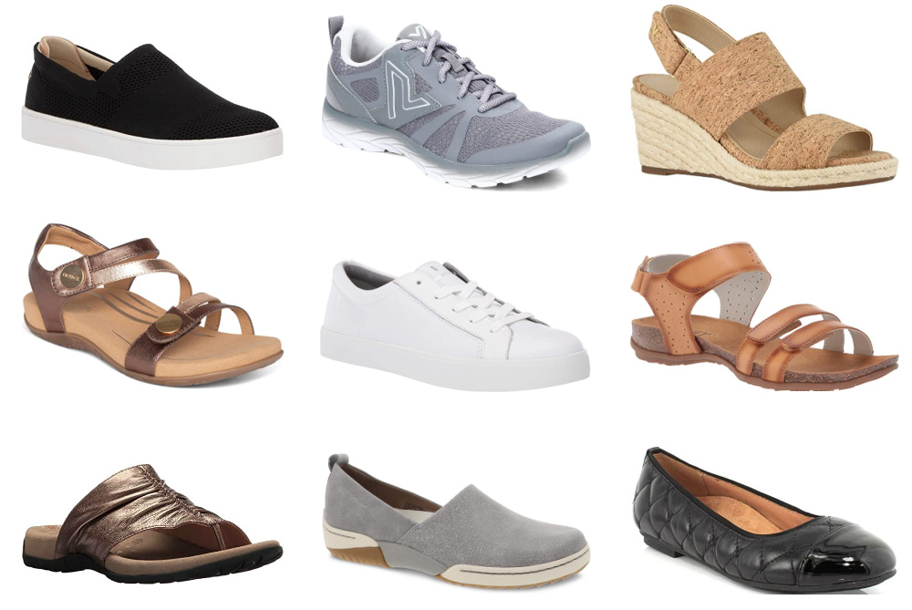 women's shoes with good arch support 