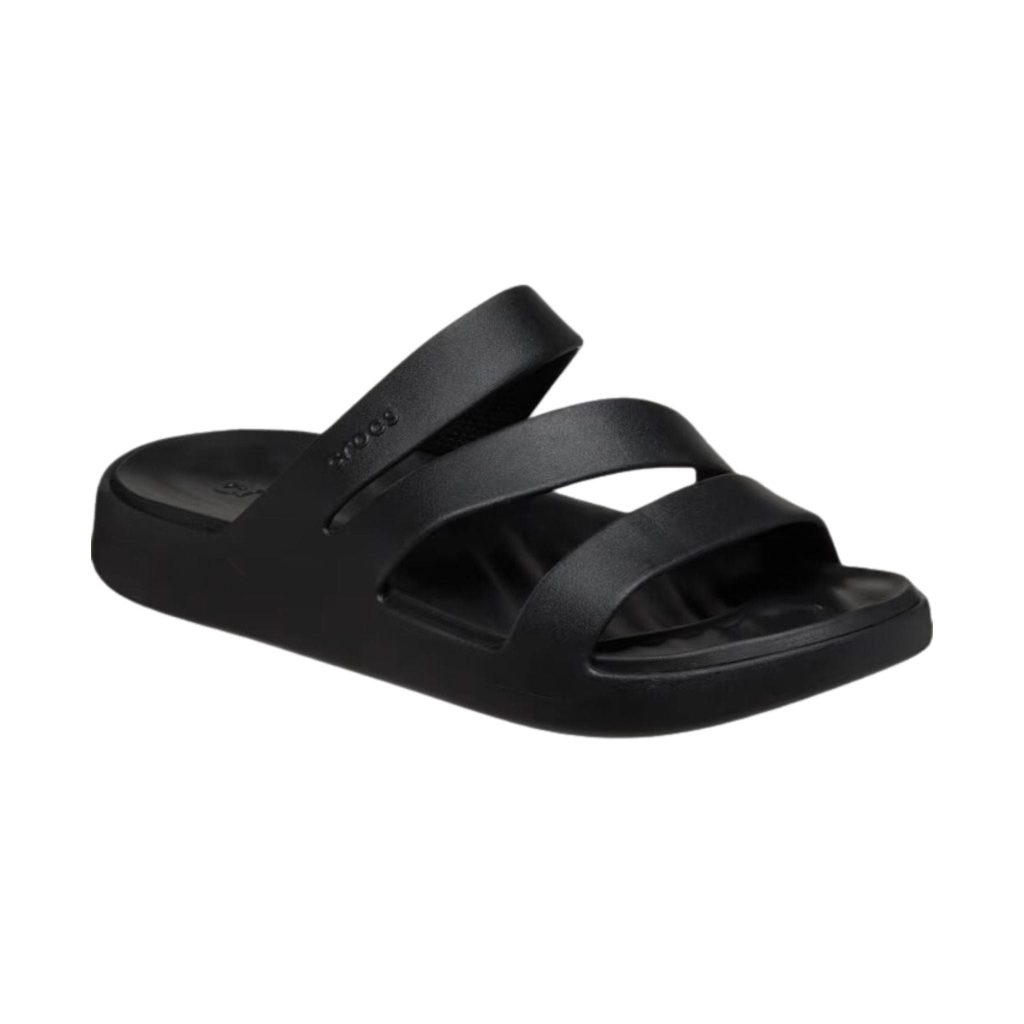 Women's black sandals