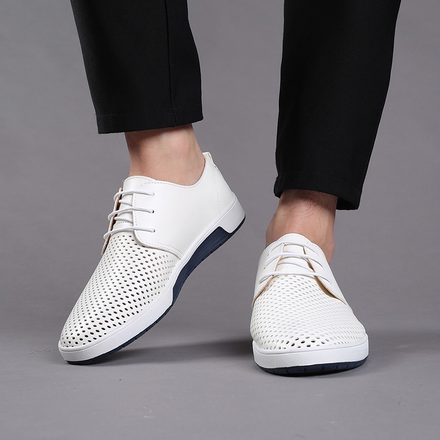 white summer shoes