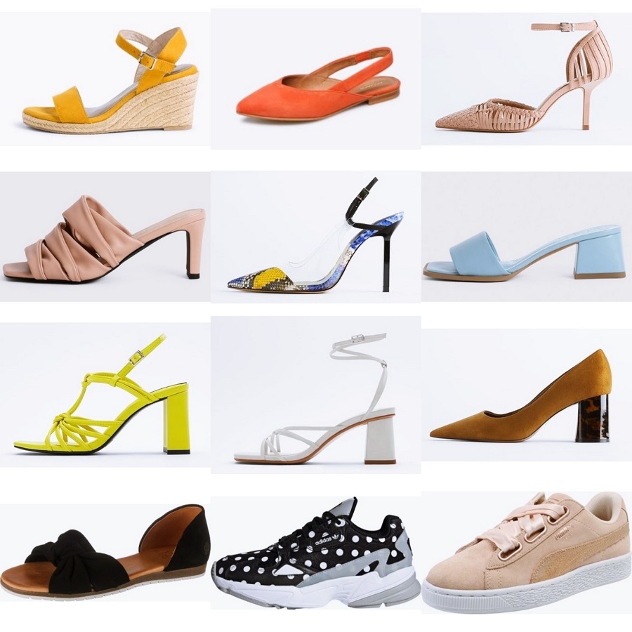 Trendy summer shoes