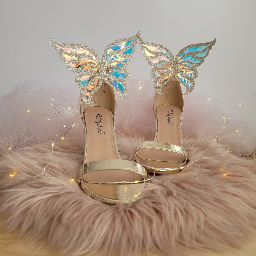 Butterfly High Heels