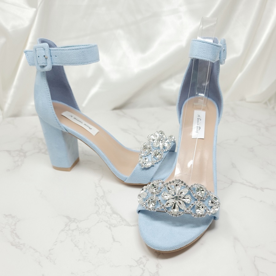 Light Blue High Heels